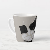 Tuxedo Cat Chilling Milchtasse (Linke Ecke)