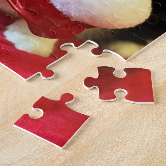 Tuxedo Cat Christmas Puzzle (Seite)