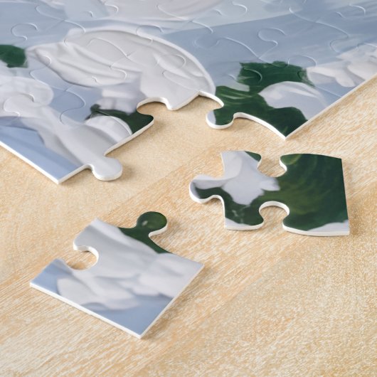 Tuxedo Cat Christmas Red Truck Holiday Puzzle (Seite)