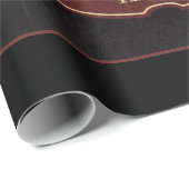 Tuxedo Cat Coffee Geschenkpapier (Rolleneckpunkt)