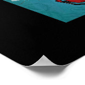 Tuxedo Cat Coffee I Don't Do Mornings Grumpy Kitty Poster (Ecke)