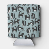 Tuxedo Cat Dosenkühler (Rückseite)