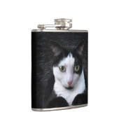 Tuxedo Cat Flask Flachmann (Rechts)