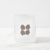 Tuxedo Cat Floral Tasse - Stille Paws, Loud Liebe (Mittel)