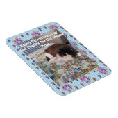 Tuxedo Cat Funny Jigsaw Cats Valentines Day Magnet (Rechte Seite)