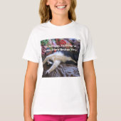 Tuxedo Cat Funny Niedlich, ein Mexikanisches Wave T-Shirt (Vorderseite)