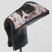 Tuxedo Cat Golf Head Cover Headcover (3/4 Vorderseite)