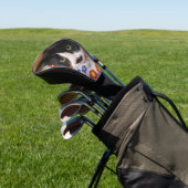 Tuxedo Cat Golf Headcover (In SItu)