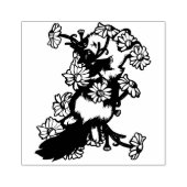 Tuxedo Cat Gummistempel (Prägung)