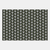 Tuxedo Cat in Window Painting Original Animal Art Geschenkpapier Set (Vorderseite 3)