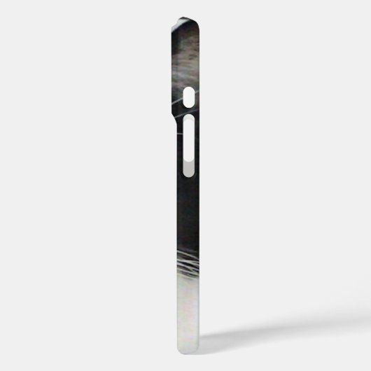 Tuxedo Cat iPhone Case (Rückseite / Links)