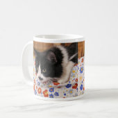 Tuxedo Cat Kaffeetasse (Vorderseite Links)