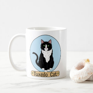Tuxedo Cat Kaffeetasse