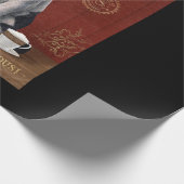 Tuxedo Cat Koch Kaffee Liebe Tuxedo Lover Katzenle Geschenkpapier (Ecke)