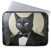 Tuxedo Cat Laptopschutzhülle (Vorderseite)