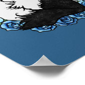 Tuxedo Cat Liebe Poster (Ecke)