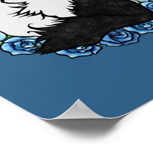 Tuxedo Cat Liebe Poster (Ecke)