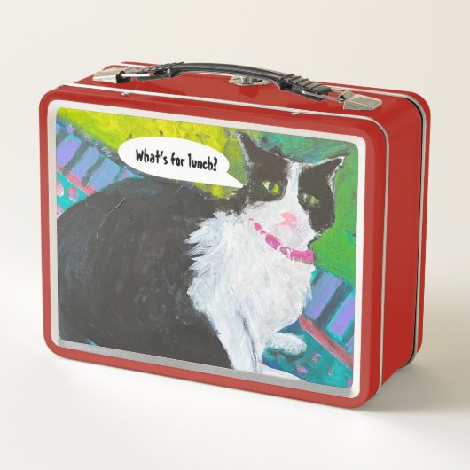 Tuxedo Cat lunch box (Rückseite)