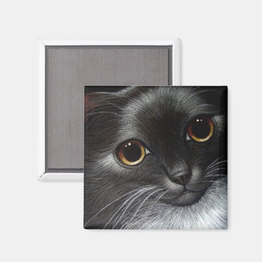 TUXEDO CAT Magnet (Vorderseite/Rückseite)