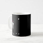 Tuxedo Cat Mama Kaffeetasse (Vorderseite Links)