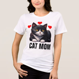 TUXEDO CAT-MAMA-T - SHIRT