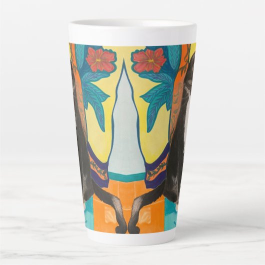 Tuxedo Cat Milchtasse (Vorderseite)