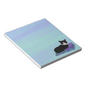 Tuxedo Cat Nickerchen Editor Notizblock (angewinkelt)