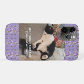 Tuxedo Cat Niedlich Happy Birthday Touching Toches Case-Mate iPhone Hülle (Rückseite (Horizontal))