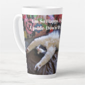 Tuxedo Cat Niedlich machen mexikanische Wave Funny Milchtasse (Linke Ecke)