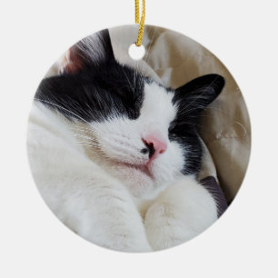 Tuxedo Cat Ornament