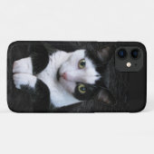 Tuxedo Cat Phone Case (Rückseite (Horizontal))