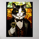 Tuxedo Cat Poster (Vorne)