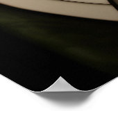 Tuxedo Cat Poster (Ecke)