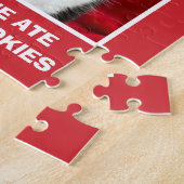 Tuxedo Cat Red Christmas Puzzle (Seite)