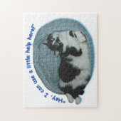 Tuxedo Cat Spaß Puzzle (Vertikal)