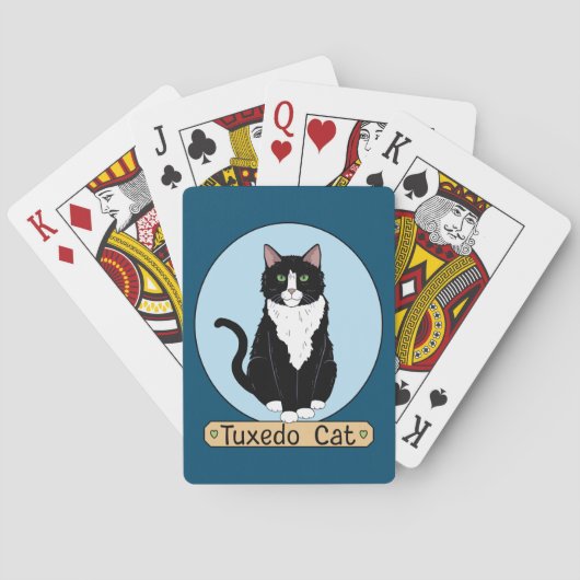 Tuxedo Cat Spielkarten (Rückseite)