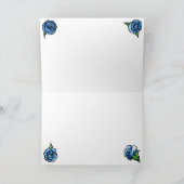 Tuxedo Cat Spring Art Karte (Innenseite)