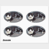 Tuxedo Cat Sticker (Blatt)
