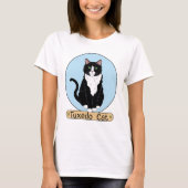 Tuxedo Cat T-Shirt (Vorderseite)