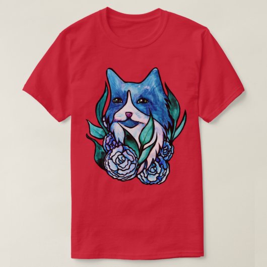 Tuxedo Cat T-Shirt (Design vorne)