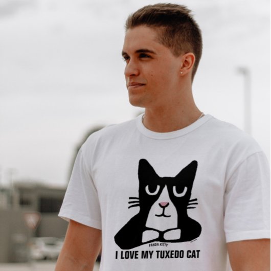 TUXEDO CAT-T - Shirt, PANDA KITTY-T - Shirt