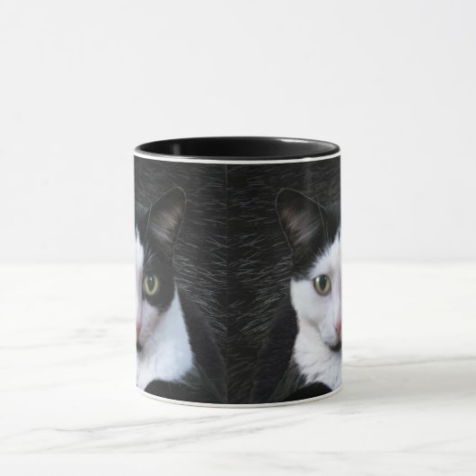 Tuxedo Cat Tasse (Zentrum)