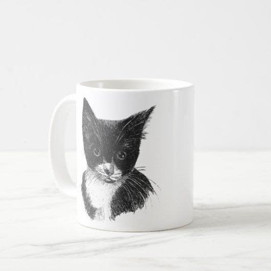Tuxedo Cat Tasse (Vorderseite Links)