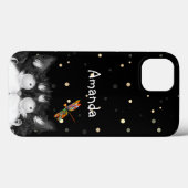 Tuxedo Cat überrascht von Dragonfly Case-Mate iPhone Hülle (Rückseite (Horizontal))