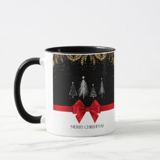 Tuxedo Christmas Tasse