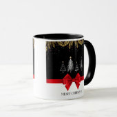 Tuxedo Christmas Tasse (VorderseiteRechts)