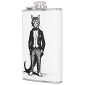 Tuxedo Classy Cat Flachmann (Links)