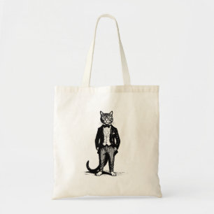 Tuxedo Classy Cat Tragetasche