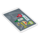 Tuxedo Cocktail Magnet (Rechte Seite)