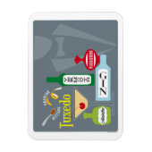Tuxedo Cocktail Magnet (Vertikal)